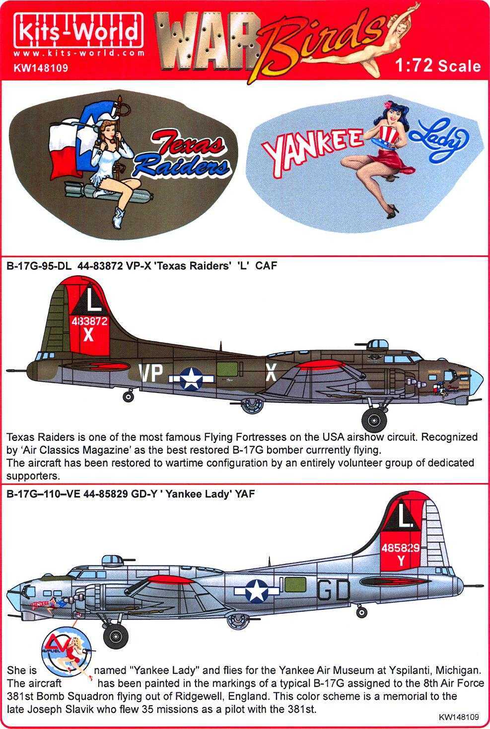 Kits World Decals 1 48 Boeing B 17g Flying Fortress Texas Raiders Free Download Nude Photo Gallery